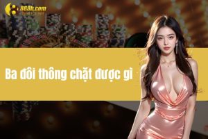 Ba đôi thông chặt được gì? Tìm hiểu cách chặt trong tiến lên