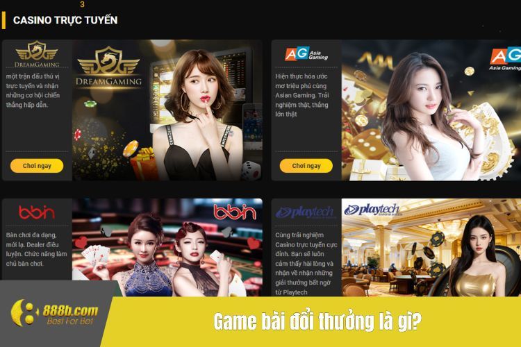 Game bài đổi thưởng là gì?