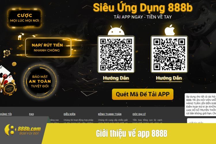 Giới thiệu về app 888B