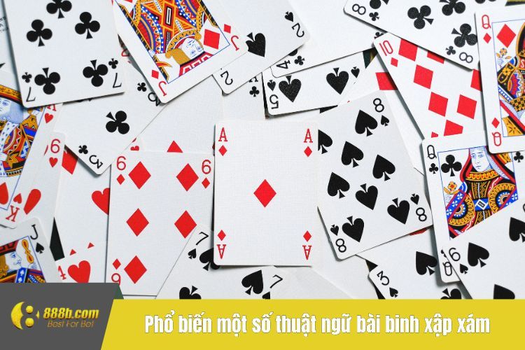 Phổ biến một số thuật ngữ bài binh xập xám